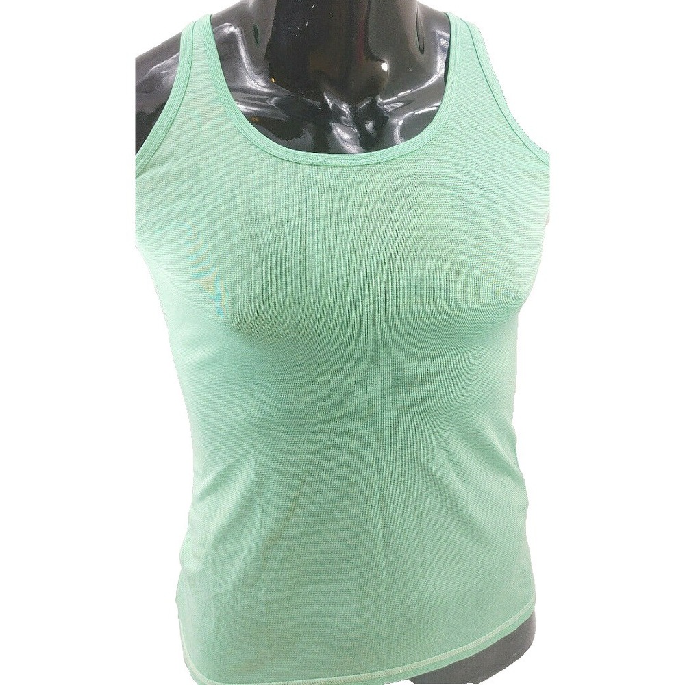 Fabletics Women Green Size XS/XXS AthleticTankTop Sport Stretch Moisture Wick